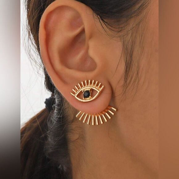 evil eye earrings A770 - Picture 1 of 5